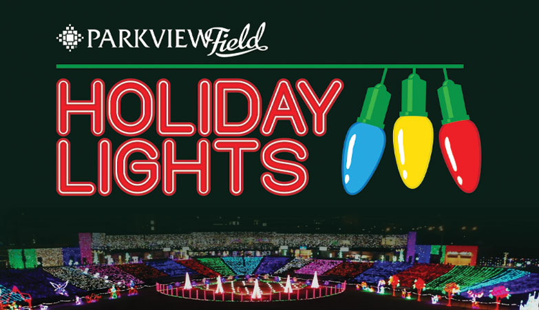 Parkview Field Holiday Lights